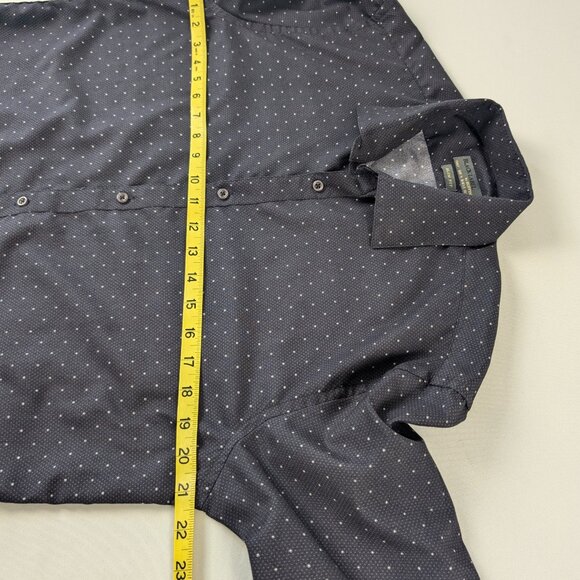 BLACK LABEL by RUFFINI Button Down Shirt Slim Fit Tag size M - Picture 4 of 13